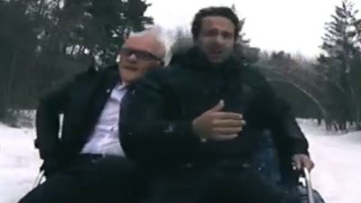 كريم فهمي لـ جلال فى برنامج رامز تحت الصفر: 