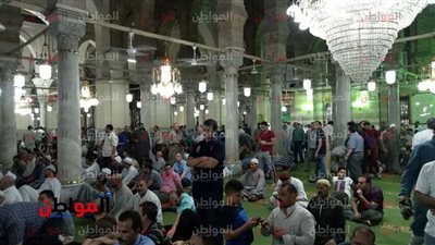 ألبوم.. أجواء رمضان بمسجد السيدة زينب 