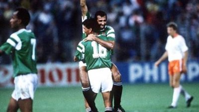 في مثل هذا اليوم.. عدالة السماء تهبط علي استاد باليرمو في مونديال 90