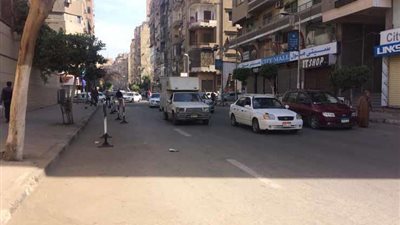 سيولة مرورية فى شوارع وسط البلد مع اقتراب عيد الفطر 2018