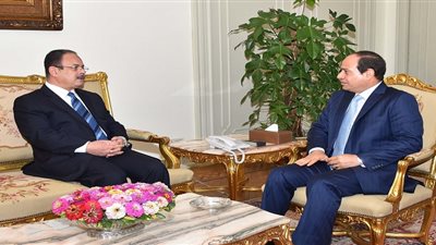 وزير الداخلية يهنئ الرئيس السيسي بمناسبة عيد الفطر 2018