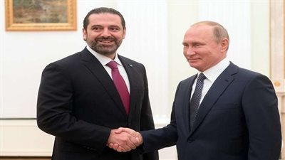بوتين يلتقي الحريري علي هامش حفل افتتاح كأس العالم في روسيا