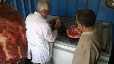 صور| حملة مكبرة ضبط لحوم منتهية الصلاحية بـ