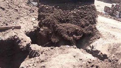 إزالة فورية لـ حالة تعدِ علي الأرض الزراعية في حملة بـ طهطا