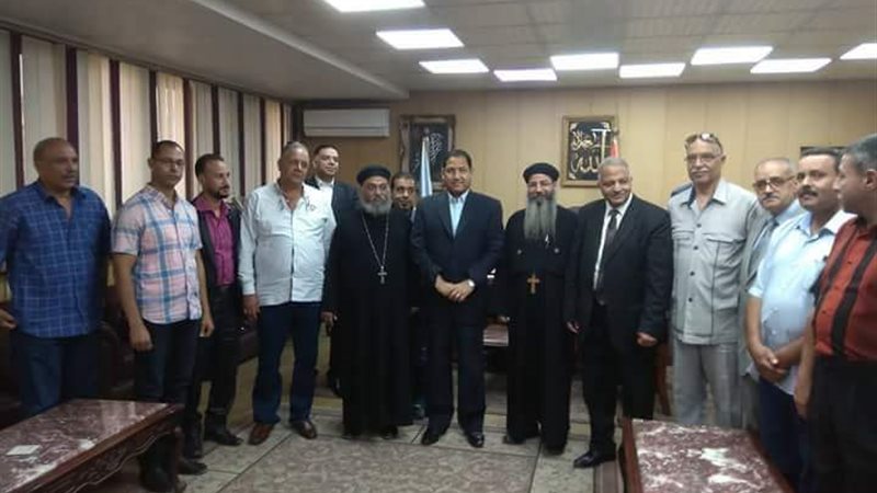 وفد مسيحى
