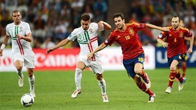 كورة اون لاين مشاهدة مباراة اسبانيا والبرتغال