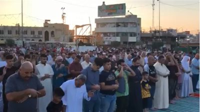 فيديو|  مراسم صلاة عيد الفطر المبارك بـ 