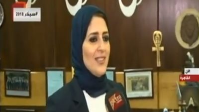 فيديو| وزيرة الصحة تقوم بجولة تفقدية داخل مرفق الإسعاف في عيد الفطر 2018