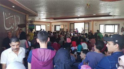 صور| مصر في المونديال.. المئات من المحلاوية يشاهدون مباراة مباراة مصر وأورجواي