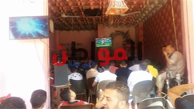 صور| جماهير المحلة الكبرى: راضين عن أداء المنتخب فى أولى مبارياته بـ كأس العالم 2018