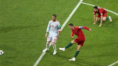 رونالدو: نتيجة مباراة اسبانيا والبرتغال 