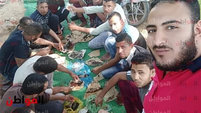 أهالى بنى سويف يواصلون الاحتفال بعيد الفطر في الأماكن الطبيعة