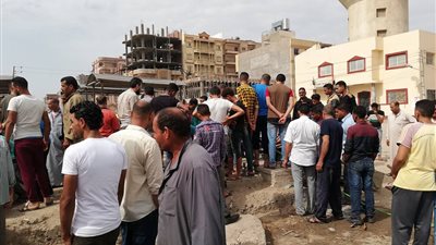 انتشال جثة طفل سقط في بيارة صرف زراعي بكفر الشيخ