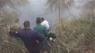 مصرع طالب غرقا بترعة الرياح بـ