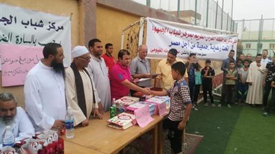 صور| جمعية من أجل مصر تكرم 103 من حفظة القرآن الكريم بالفشن