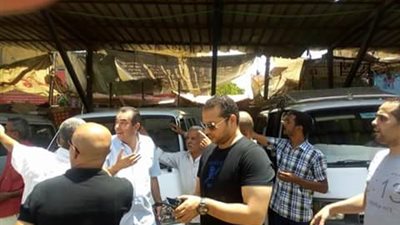 صور| رئيس حي الدقي يجري جولة تفقدية لمتابعة تطبيق تعريفة الركوب الجديدة
