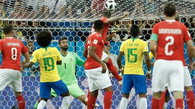 أبرز أرقام مباراة البرازيل وسويسرا