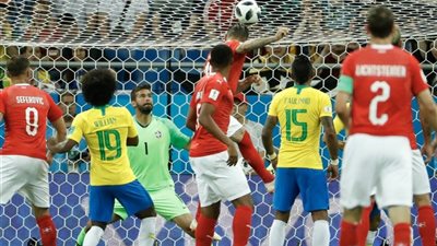 نجوم تألقوا فى لقاء البرازيل وسويسرا