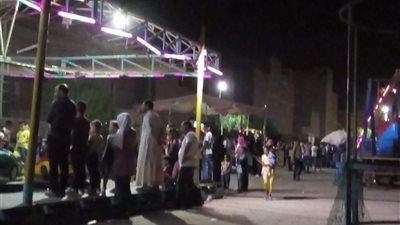 صور| أهالي بني سويف يواصلون احتفالات عيد الفطر المبارك 2018