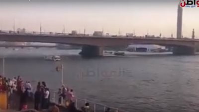 فيديو| المصريون يختتمون عيدهم على كوبري النيل 