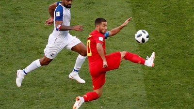 فيديو.. إيدين هازارد يرفض استغلال خطأ مدافع بنما 