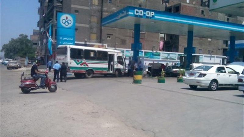 محطة بنزين بالبحيرة