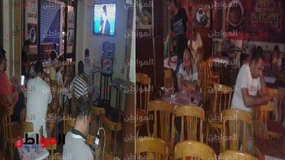 صور| جماهير دمياط تستعد لمتابعة مباراة المنتخب بـ