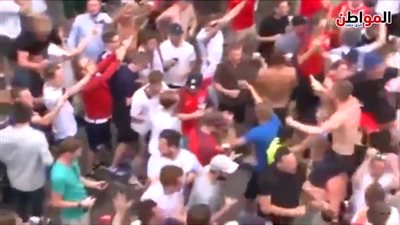 فيديو| جماهير انجلترا تحتفل بالفوز على تونس في مونديال روسيا 2018