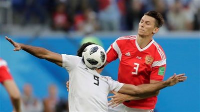 فيديو.. تريزيجية يسدد كرة خطيرة على مرمى المنتخب الروسي
