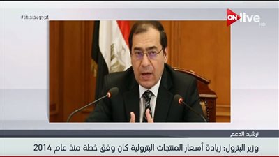 فيديو| وزير البترول: تحريك أسعار الوقود سيوفر 50 مليار جنيه