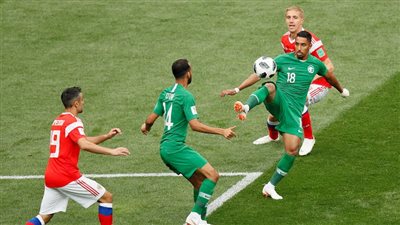 فهد المولد يقود هجوم السعودية أمام أوروجواي في كأس العالم 2018