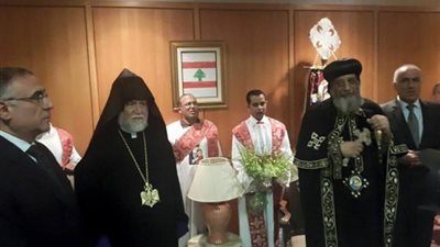 البابا تواضروس يصل إلى لبنان للمشاركة فى اجتماعات العائلة الأرثوذكسية