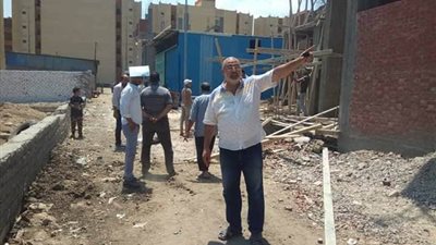 حملة لإزالة التعديات على الأراضى الزراعية بـ