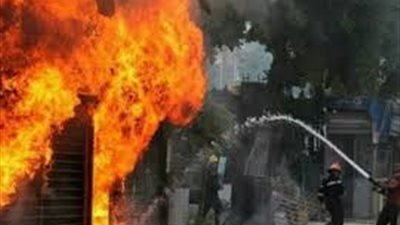 عامل يتهم شقيقه بإشعال النيران فى منزله لخلافات على الميراث فى سوهاج