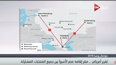 فيديو| تقرير أمريكي: مقر إقامة مصر الأسوأ بين جميع المنتخبات المشاركة