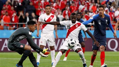 كأس العالم 2018.. فرنسا تتقدم على بيرو بهدف بعد مرور 60 دقيقة
