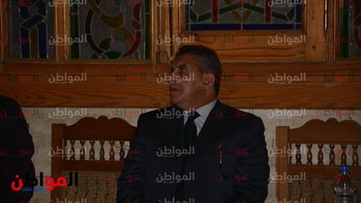 صور| طاهر أبو زيد في عزاء والد المطرب 