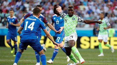 التعادل يسيطر على أول ربع ساعة من مباراة نيجيريا وأيسلندا