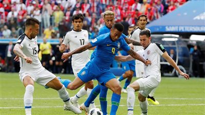 رقم مميز للبرازيلي خيسوس بعد مباراة كوستاريكا