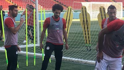 الشناوي ينضم للتدريبات الجماعية .. وحجازي وجابر يؤديان تدريبات فردية
