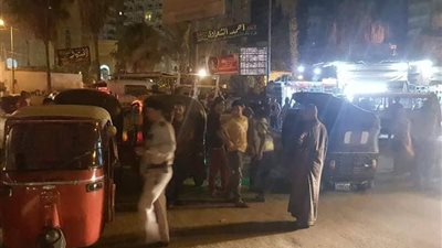 ضبط 10 تكاتك وتحصيل 4000 جنيه غرامات فى حمله مرورية بـ