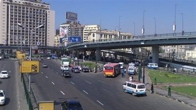 تعرف على الحالة المرورية فى شوارع وسط البلد