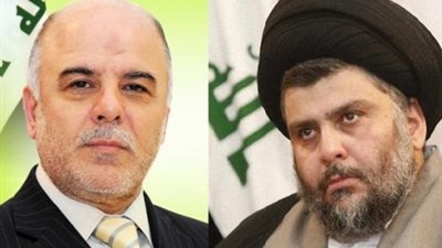 العبادي يجري مشاورات مع مقتدى الصدر لتشكيل الحكومة العراقية الجديدة