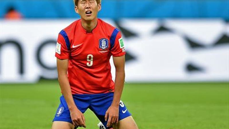 سون لاعب منتخب كوريا