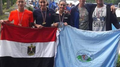 صور.. نادي الحوار بالمنصورة يحصد ميداليات فى بطولة 