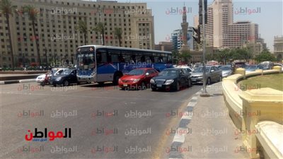 سيولة مرورية فى شوارع وسط البلد 