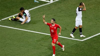  فيديو..نهاية الشوط الاول بتقدم سويسرا علي كوستاريكا 