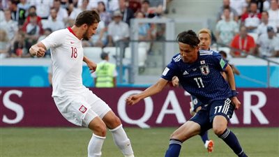 نجم اليابان الأكثر تمريرًا بنجاح فى فريقه الشوط الأول