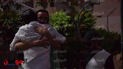 صور| بدء عزاء والد الفنان محمد فهيم
