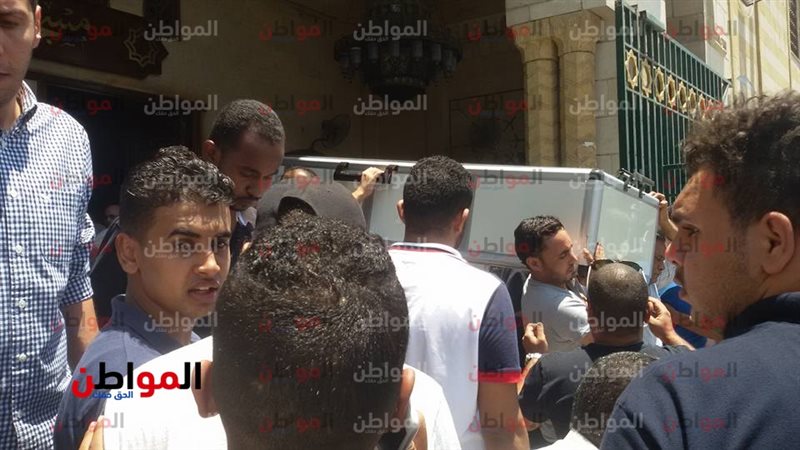 جنازة زوجة شقيق عبدالحليم